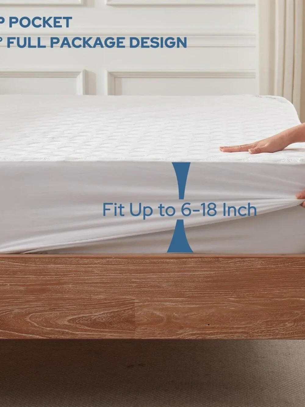 BEDLORE Waterproof Mattress Protector, California King